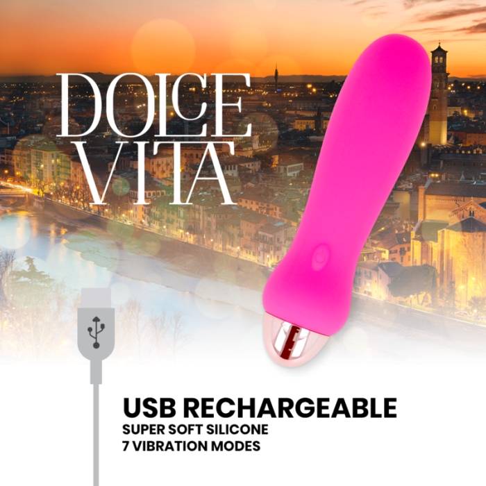 VIBRADOR RECARREGÁVEL - DOLCE VITA