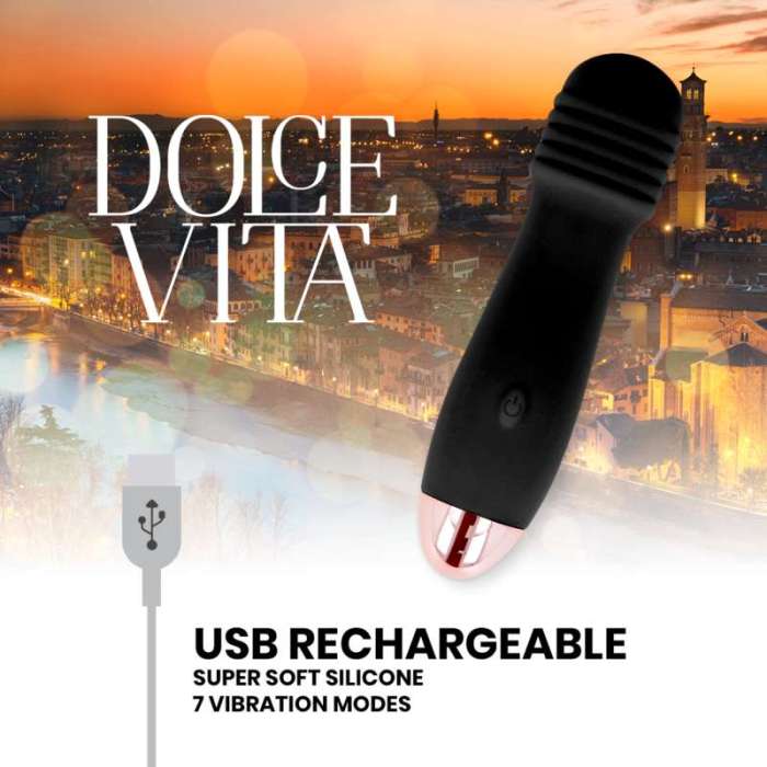 VIBRADOR RECARREGAVEL - DOLCE VITA