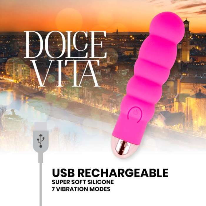 VIBRADOR RECARREGAVEL - DOLCE VITA