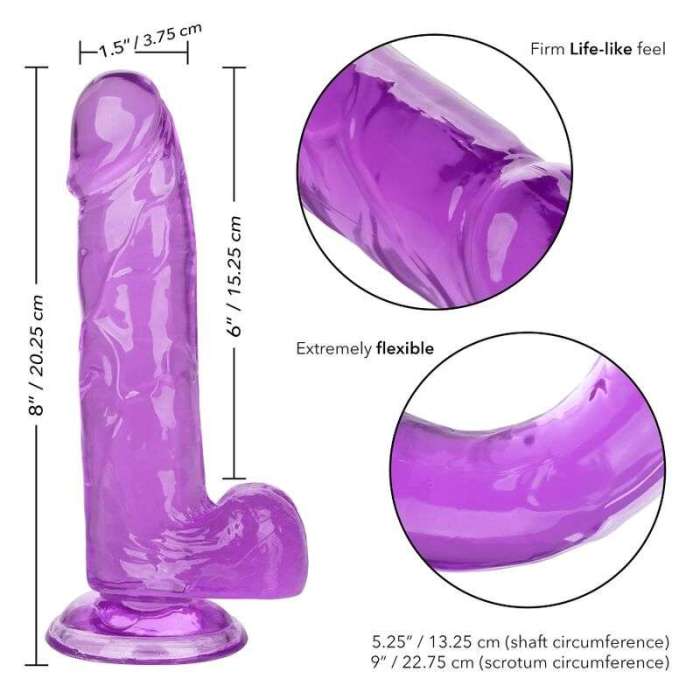 DILDO COM VENTOSA -  SIZE QUEEN 6