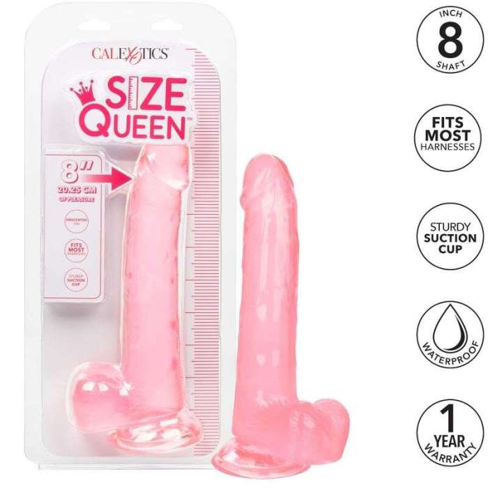 DILDO COM VENTOSA -CALEX 20,3 CM