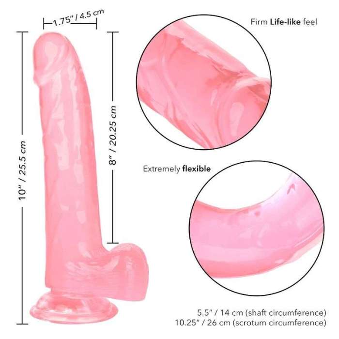 DILDO COM VENTOSA -CALEX 20,3 CM