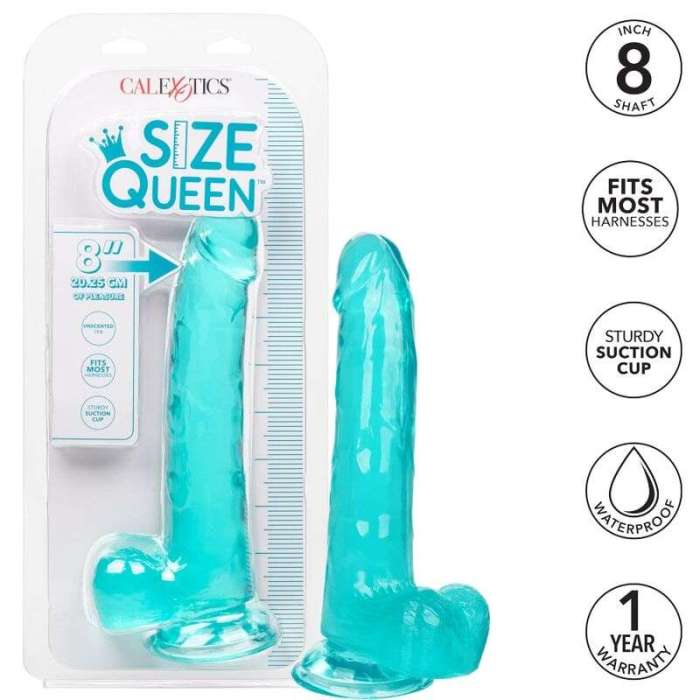 DILDO COM VENTOSA - CALEX 20.3 CM