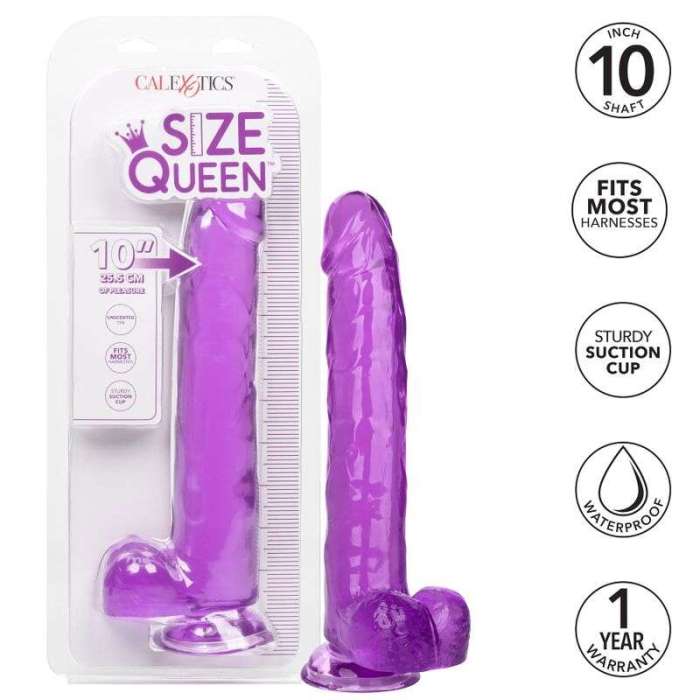 DILDO COM VENTOSA - CALEX 25,5 CM