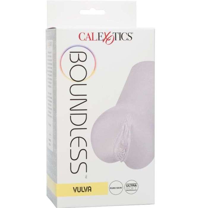 CALEX BOUNDLESS VULVA STROKER - TRANSPARENTE