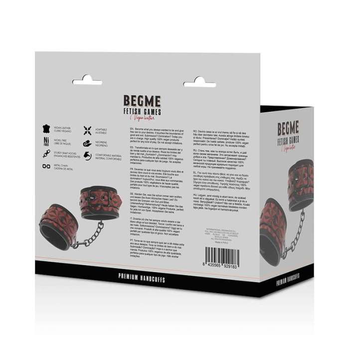 BEGME RED EDITION PUNHOS DE M