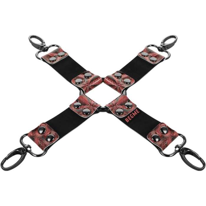 BEGME RED EDITION HOG TIE VEGAN LEATHER