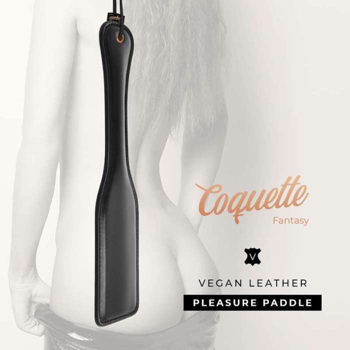 CHICOTE DE COURO VEGAN - COQUETTE FANTASY