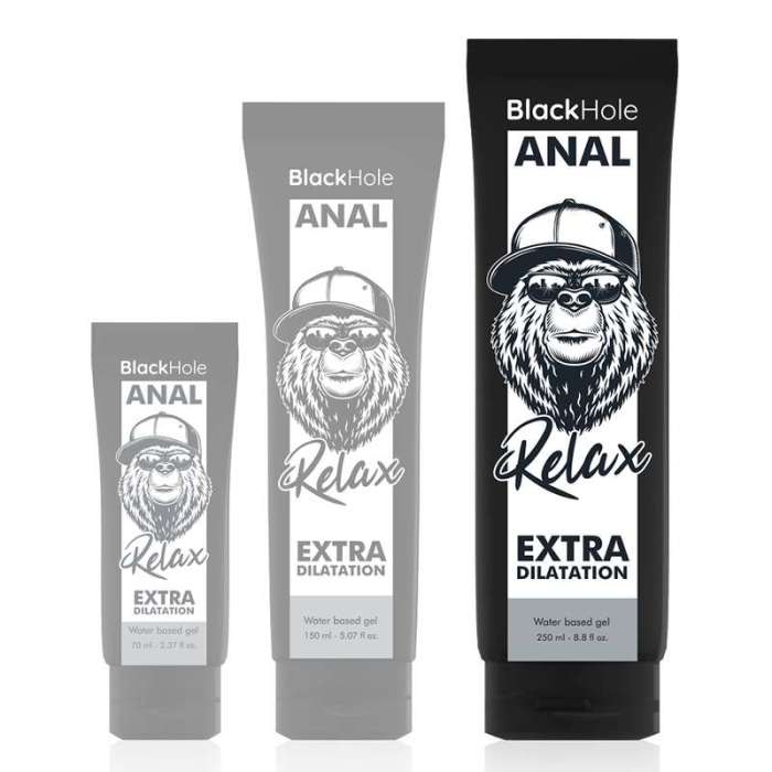 DILATADOR RELAXANTE ANAL - BLACK HOLE WATER BASE 250 ML