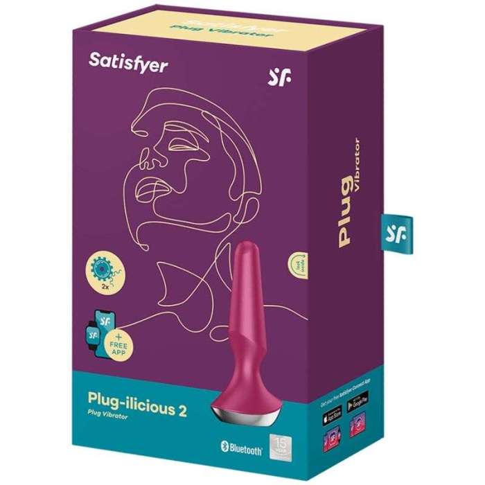 PLUG ANAL COM APP - SATISFYER PLUG ILICIOUS 2