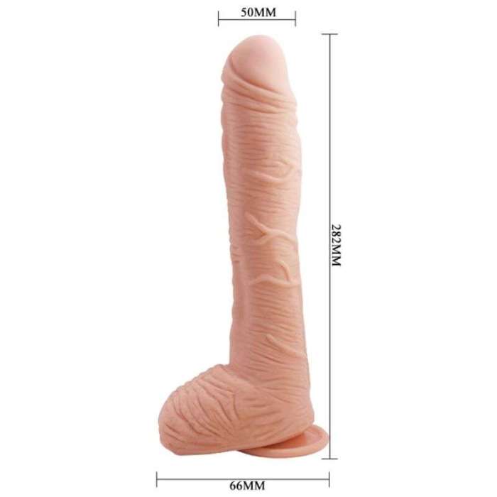 DILDO REALISTA COM VENTOSA - 27 CM