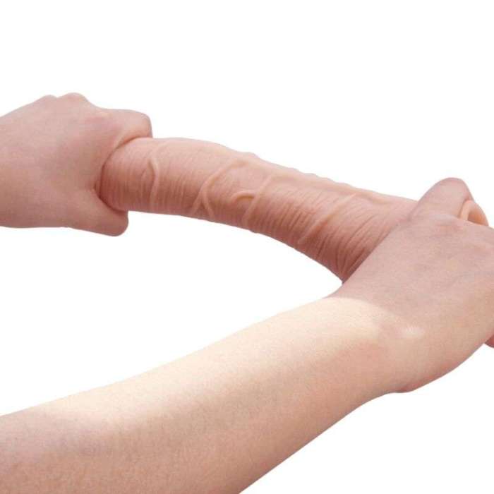 DILDO REALISTA COM VENTOSA - 27 CM