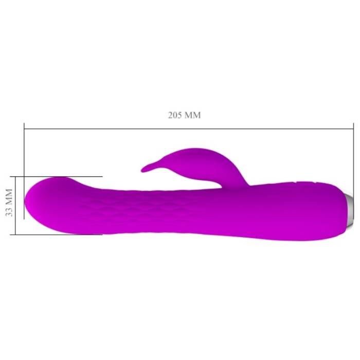 VIBRADOR GIRATÓRIO RECARREGÁVEL - MOLLY - PRETTYLOVE