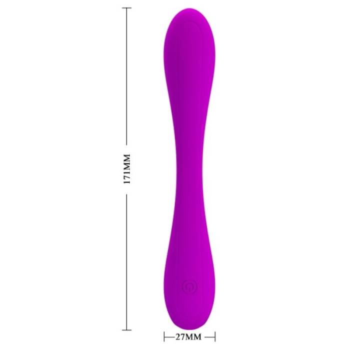 VIBRADOR DOBRÁVEL RECARREGÁVEL - YEDDA - PRETTYLOVE