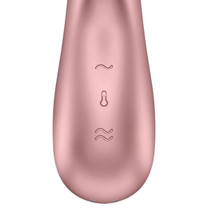 SATISFYER HOT LOVER VIBRATOR ROSE-BEIGE