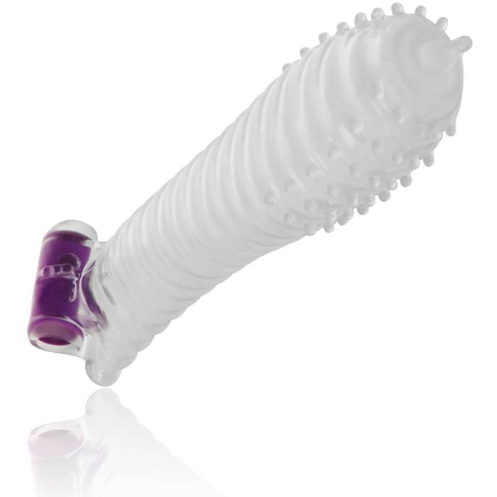 MANGA PARA PÉNIS COM ESTIMULADOR DE CLITORIS - OHMAMA