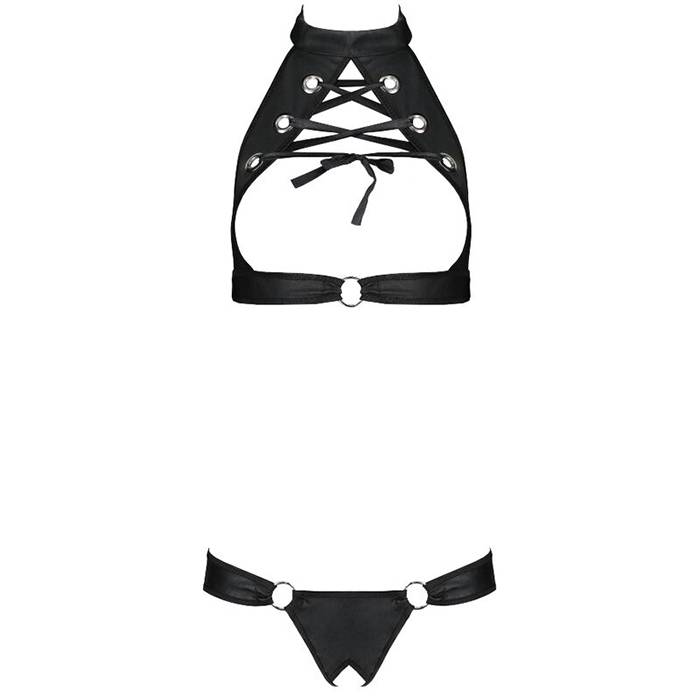 CONJUNTO - PASSION MALWIA SET ECO LEATHER S / M