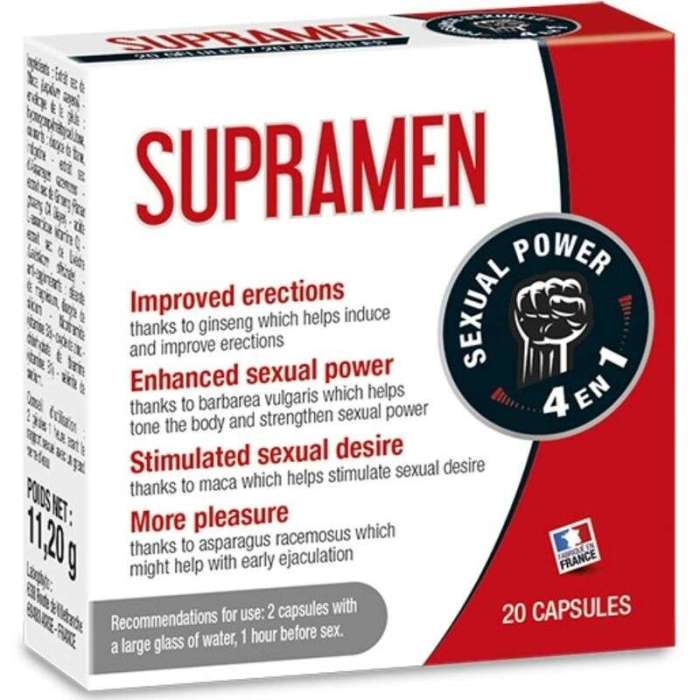 POTENCIADOR SEXUAL - SUPRAMEN 20 C