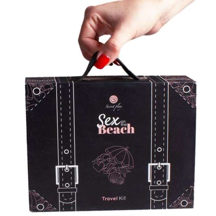 JOGO EROTICO - SECRETPLAY SEX ON THE BEACH TRAVEL KIT (ES / EN / DE / FR / NL / PT)