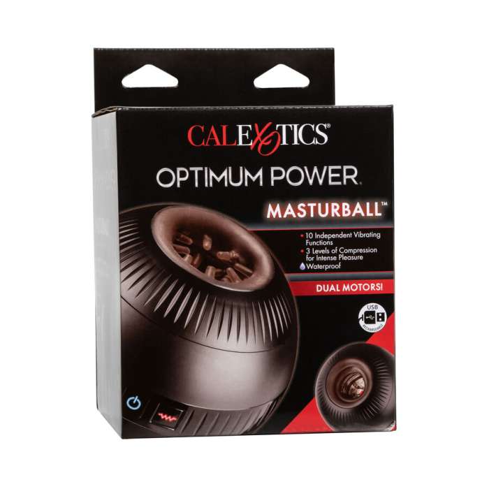MASTURBADOR COM VIBRAÇÃO - CALEX OPTIMUM POWER MASTURBALL