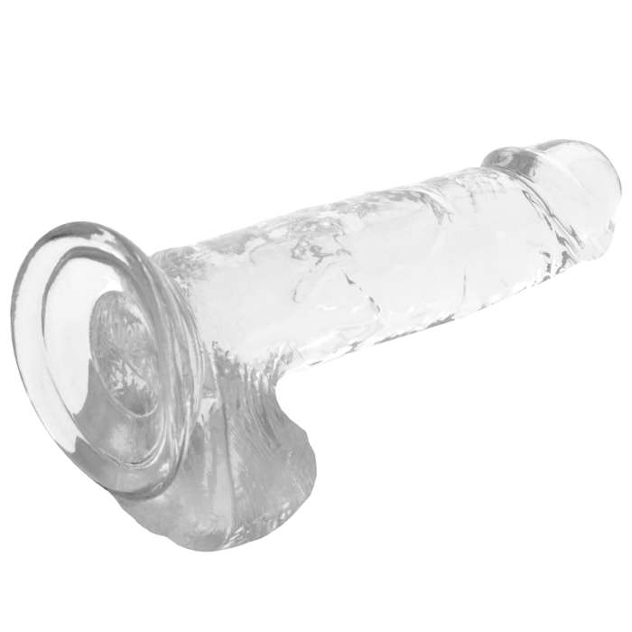 DILDO REALISTICO GELATINOSO - X CLEAR 20CM X 4.5CM