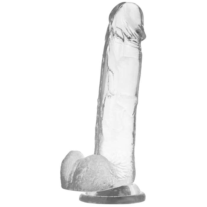 DILDO REALISTICO GELATINOSO -  X CLEAR 22 CM X 4,6 CM