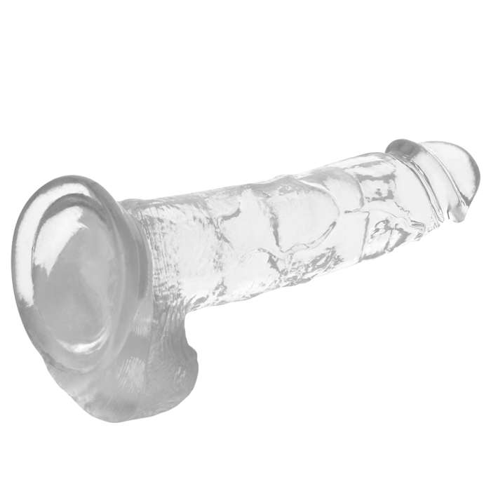 DILDO REALISTICO GELATINOSO -  X CLEAR 22 CM X 4,6 CM