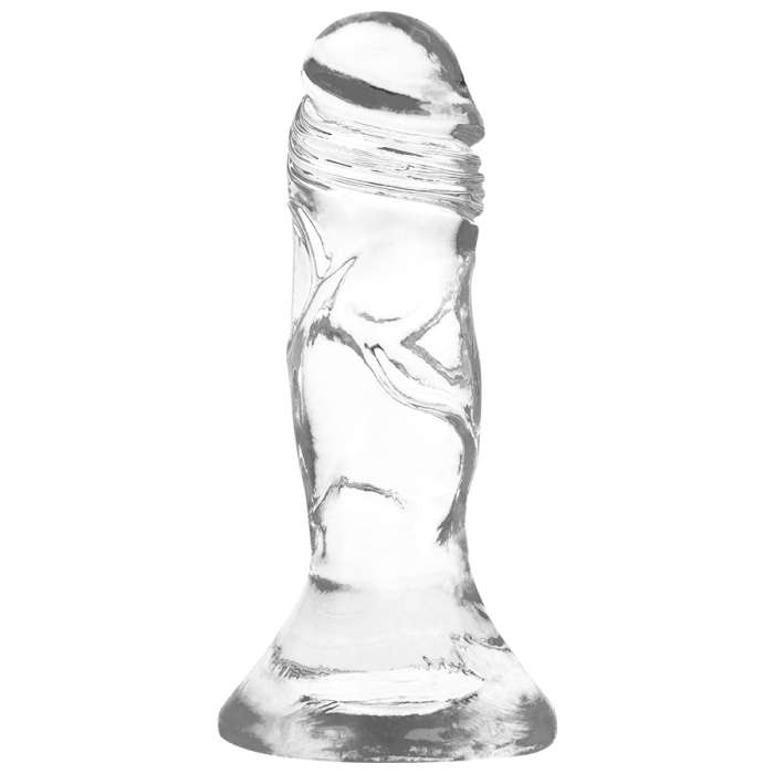 DILDO REALISTICO GELATINOSO -XRAY CLEAR COCK 12CM X 2.6CM