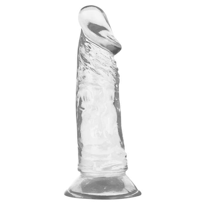 DILDO REALISTICO GELATINOSO - XRAY CLEAR COCK 16,5 CM X 4 CM