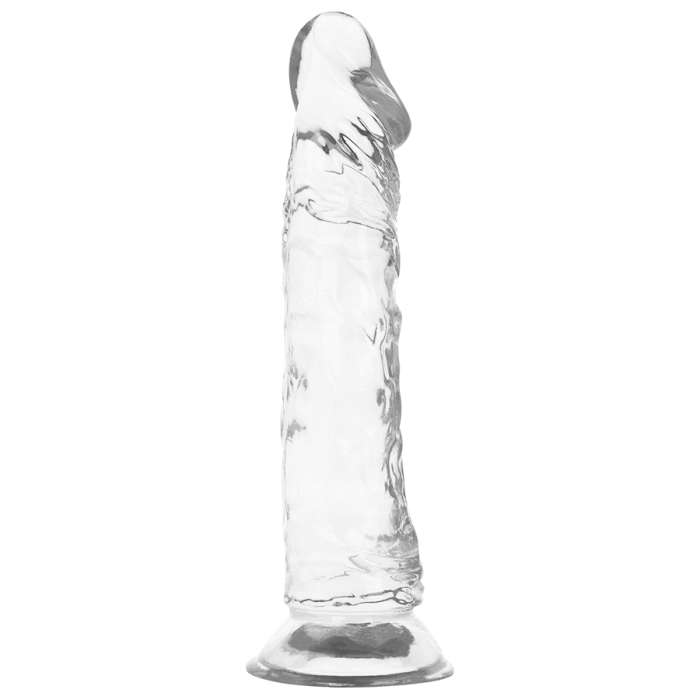 DILDO REALISTICO GELATINOSO - XRAY CLEAR COCK 21 CM X 4 CM