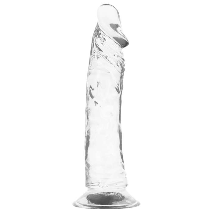 DILDO REALISTICO GELATINOSO - XRAY CLEAR COCK 21 CM X 4 CM