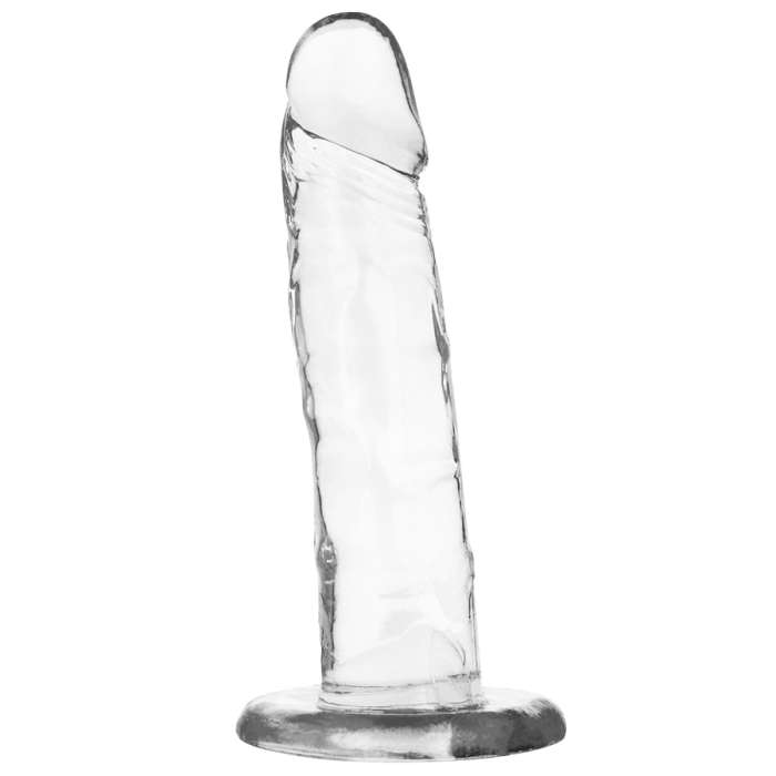 DILDO REALISTICO GELATINOSO - XRAY CLEAR COCK 18CM X 4CM