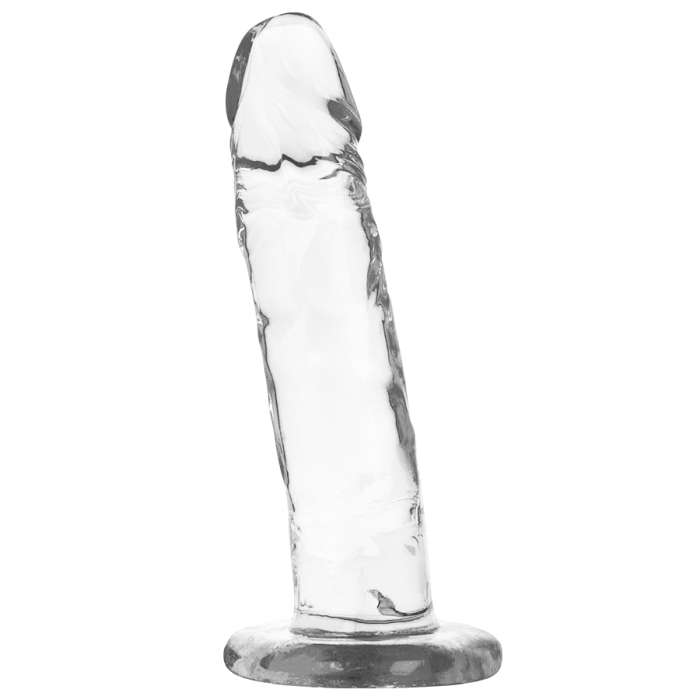 DILDO REALISTICO GELATINOSO - XRAY CLEAR COCK 18CM X 4CM