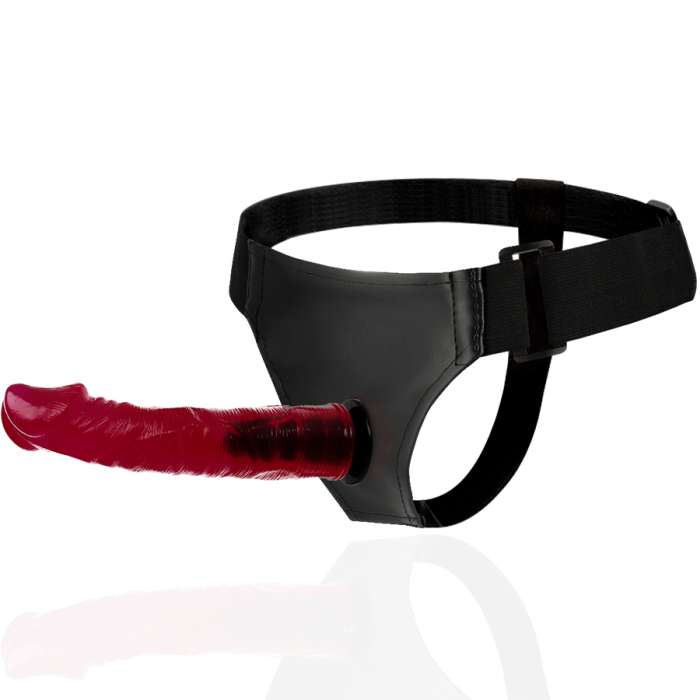 ARNÊS COM DILDO - HARNESS ATTRACTION 19CM