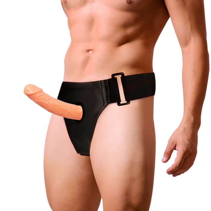 ARNÊS COM DILDO - HARNESS ATTRACTION 15,5CM