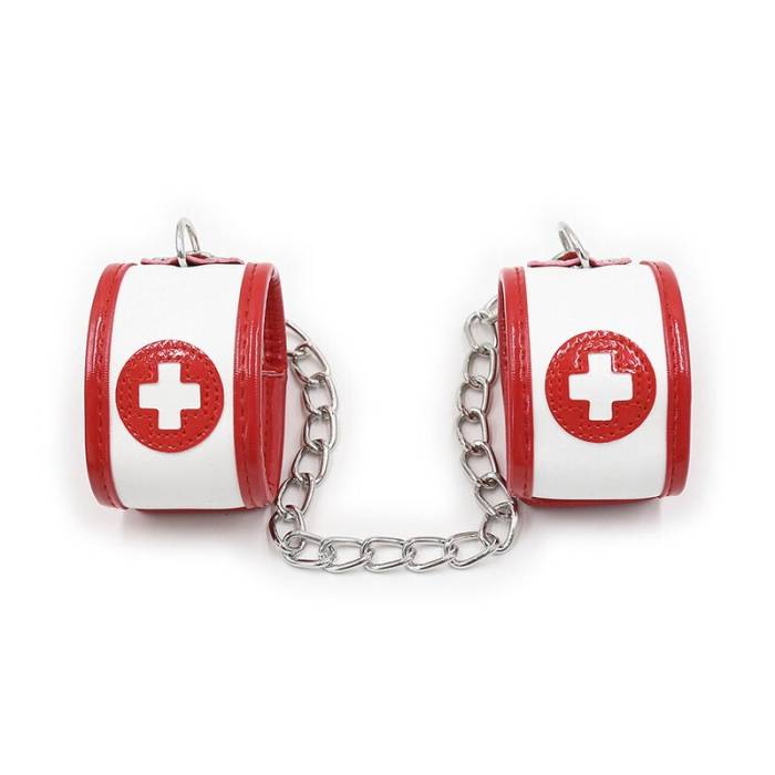 CONJUNTO DE 3 PEÇAS MINI ENFERMEIRA FETICHE OHMAMA