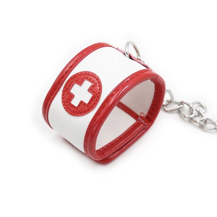 CONJUNTO DE 3 PEÇAS MINI ENFERMEIRA FETICHE OHMAMA
