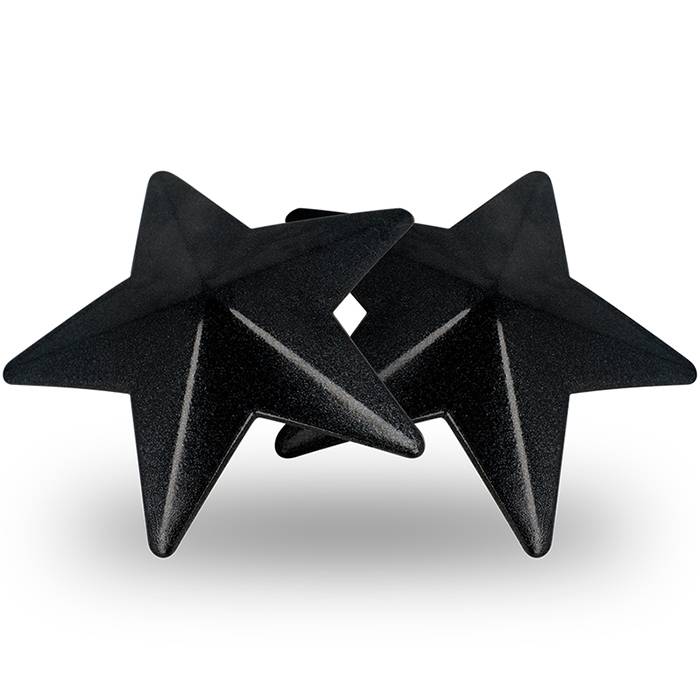 TAPA MAMILOS - COQUETTE CHIC DESIRE NIPPLE COVERS - BLACK STARS