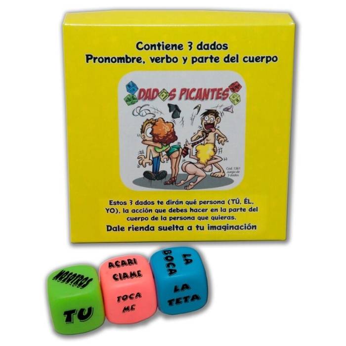 DIABLO PICANTE - JOGO DE 3 DADOS D...