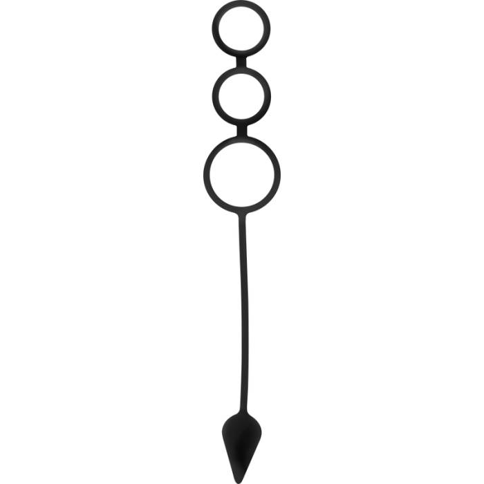 ANEL PARA PÉNIS E PLUG ANAL - OHMAMA