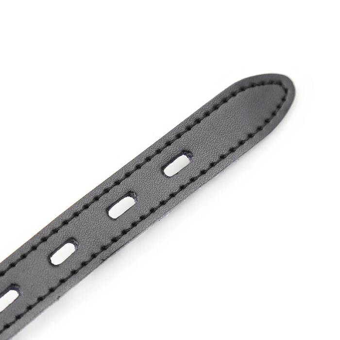 MORDAÇA BOLA DE SILICONE OHMAMA FETICHE COM CINTO DE COURO