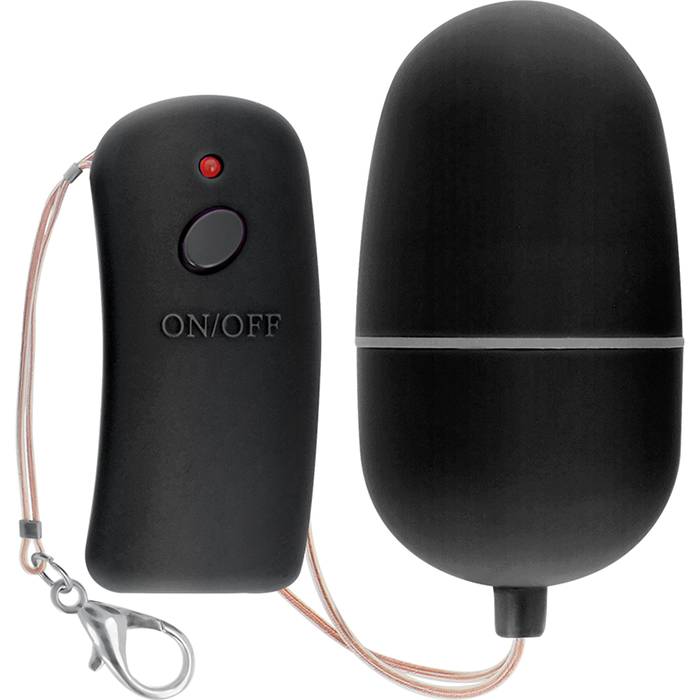 OVO VIBRANTE COM CONTROLE REMOTO ONLINE - PRETO