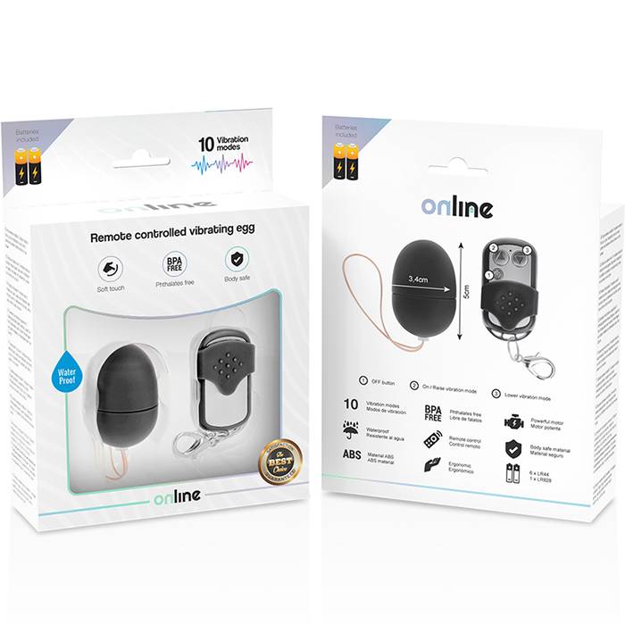 OVO COM VIBRAÇÃO DE CONTROLE REMOTO