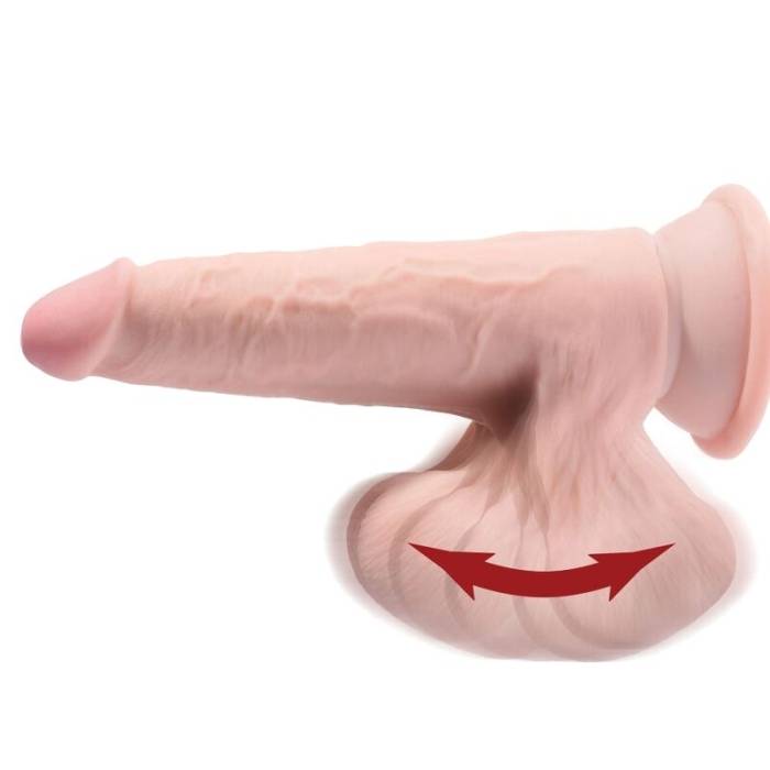 DILDO REALISTICO - PLUS 3D COCK Swing Balls 24,5 CM