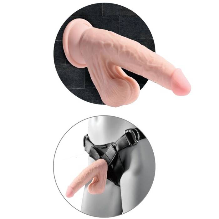 DILDO REALISTICO - PLUS 3D COCK Swing Balls 24,5 CM
