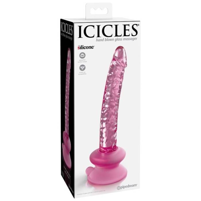DILDO EM VIDRO - ICICLES NO.86