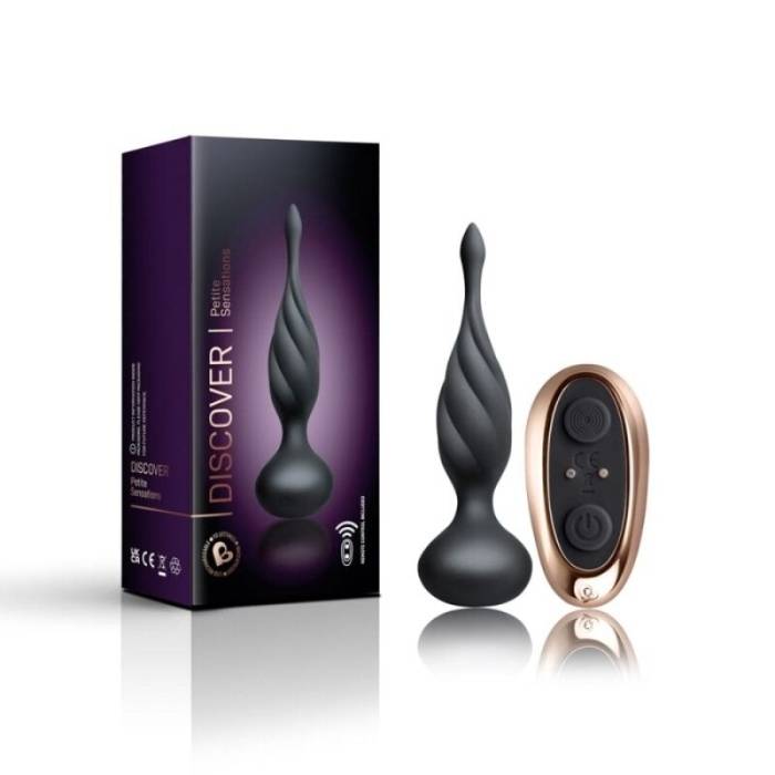 VIBRADOR ANAL C/ CONTROLE REMOTO - DISCOVER
