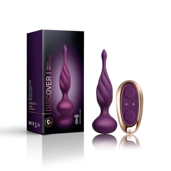 VIBRADOR ANAL C/ CONTROLE REMOTO - ROCKS OFF DISCOVER ANAL STIMULATOR