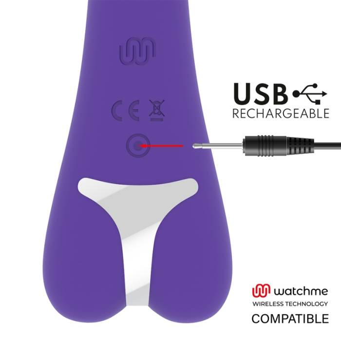 MR BOSS - ENZO VIBRADOR COMPATIVEL COM WATCHME WIRELESS TECHNOLOGY