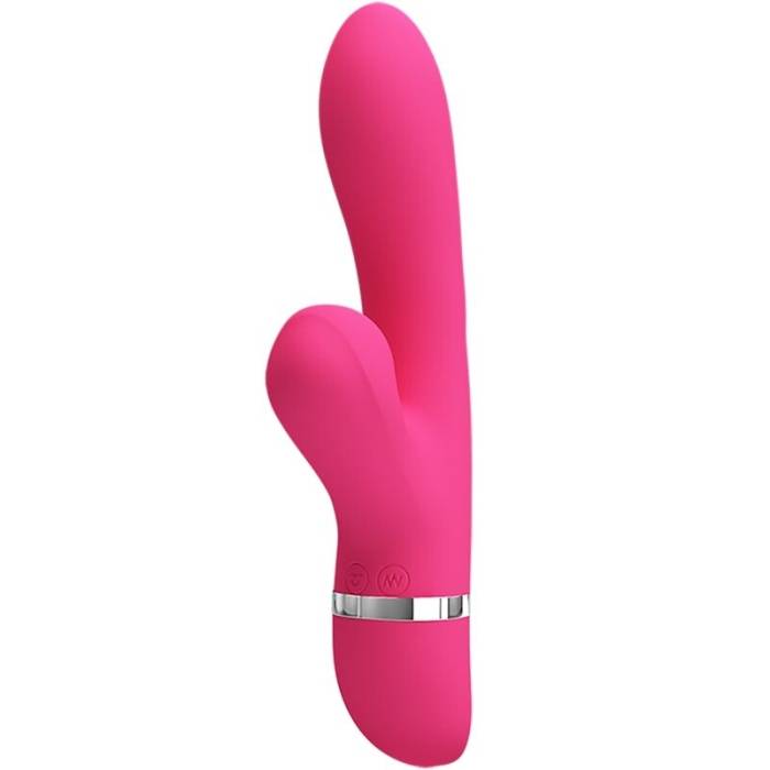 VIBRADOR COM SUGADOR DE CLITORIS - PRETTYLOVE